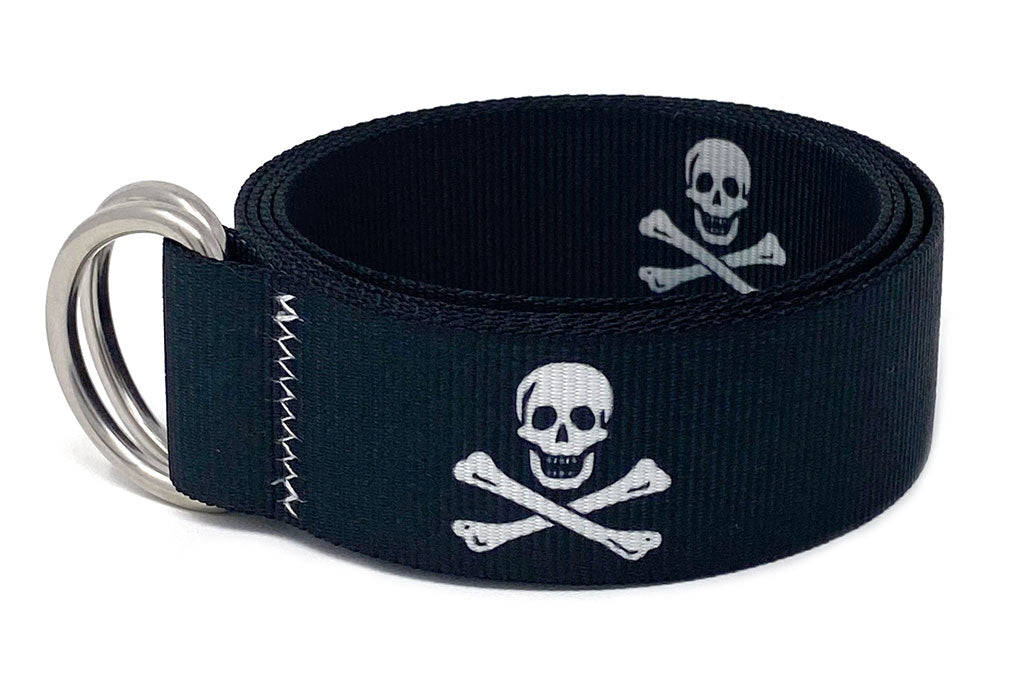 Regatta Belt Jolly Roger Orca Black