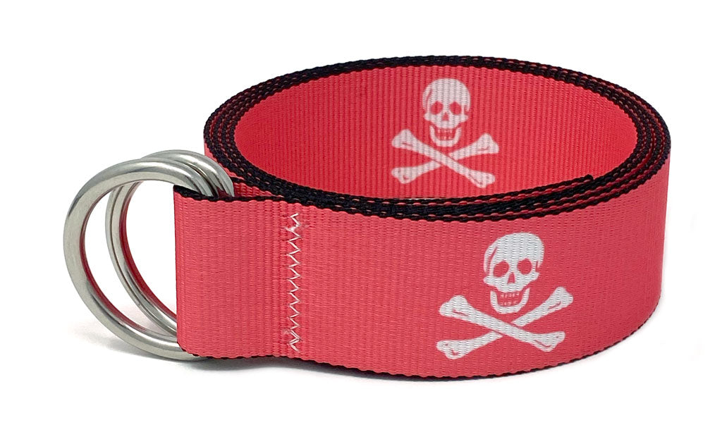 Regatta Belt Jolly Roger Pink Sands