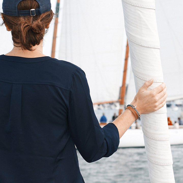 Limited Edition Watch Hill Anchor Bangle: Gold