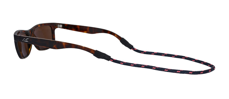 Sunglass Strap: Navy/Coral