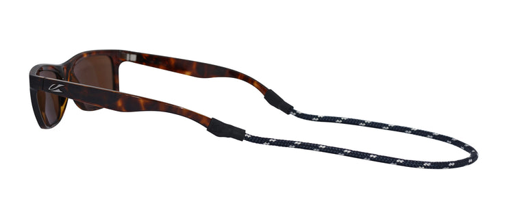 Sunglass Strap: Navy/White