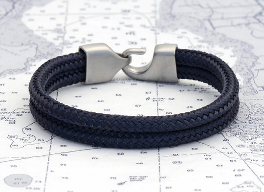 Lemon & Line Newport Navy Blue Rope Bracelet – Lemon & Line® - Official ...
