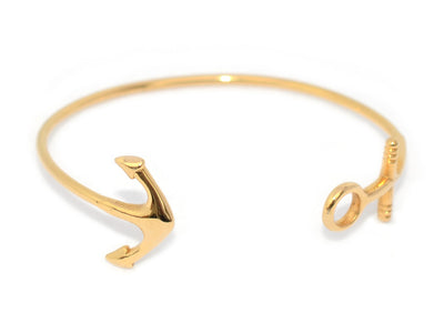 Limited Edition Watch Hill Anchor Bangle: Gold